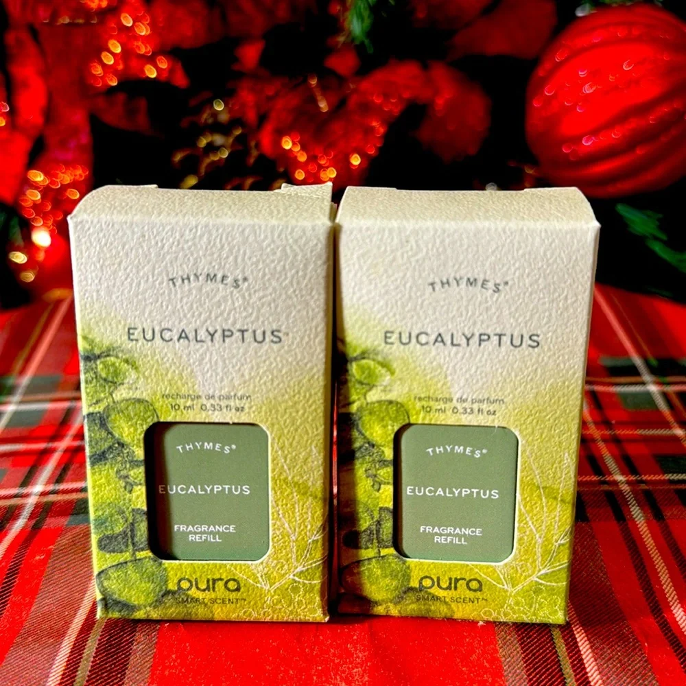 Thymes Eucalyptus Pura Smart Home Plug-in Diffuser Refills - Pack of 2